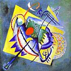 Wassily Kandinsky Red Oval painting